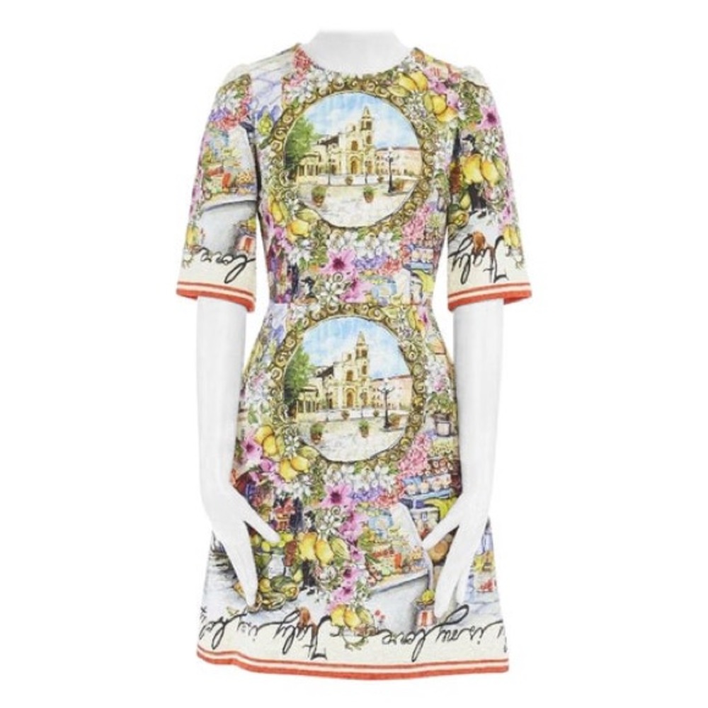 Italy Is My Love mini Dress